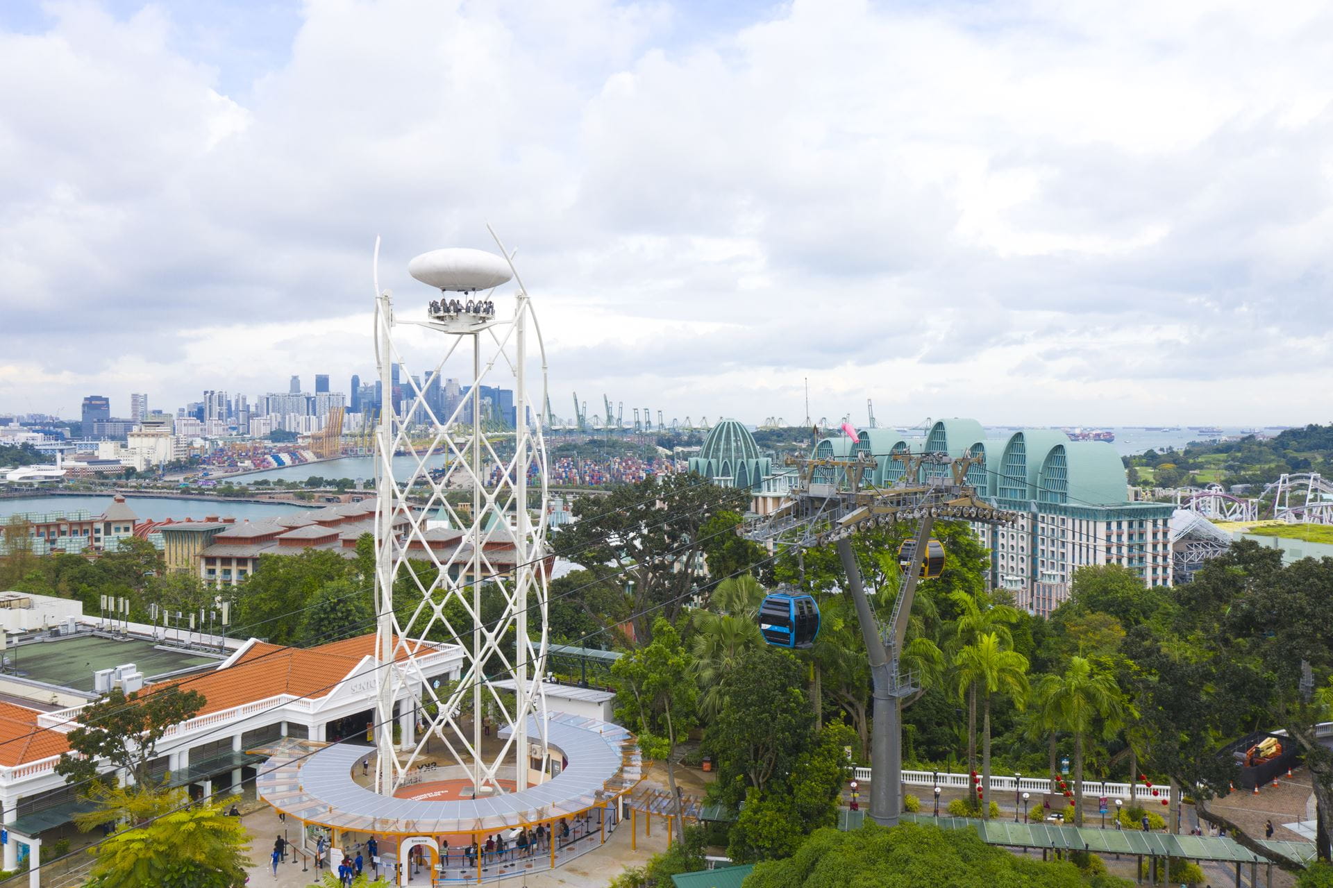 Sentosa then and now