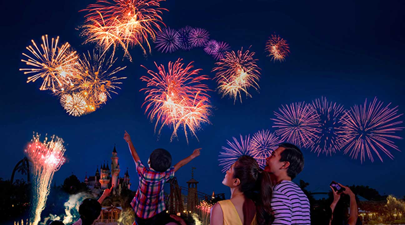 5 spots to watch fireworks in Sentosa