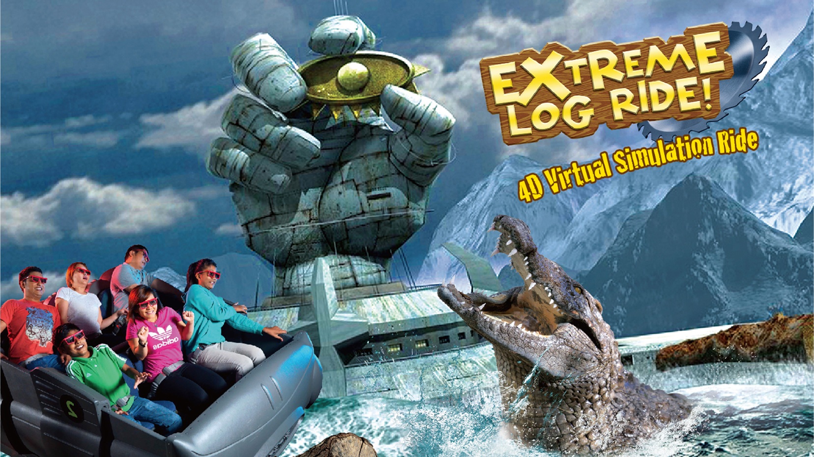 Sentosa 4D AdventureLand: Best Singapore 4D Movies & Rides