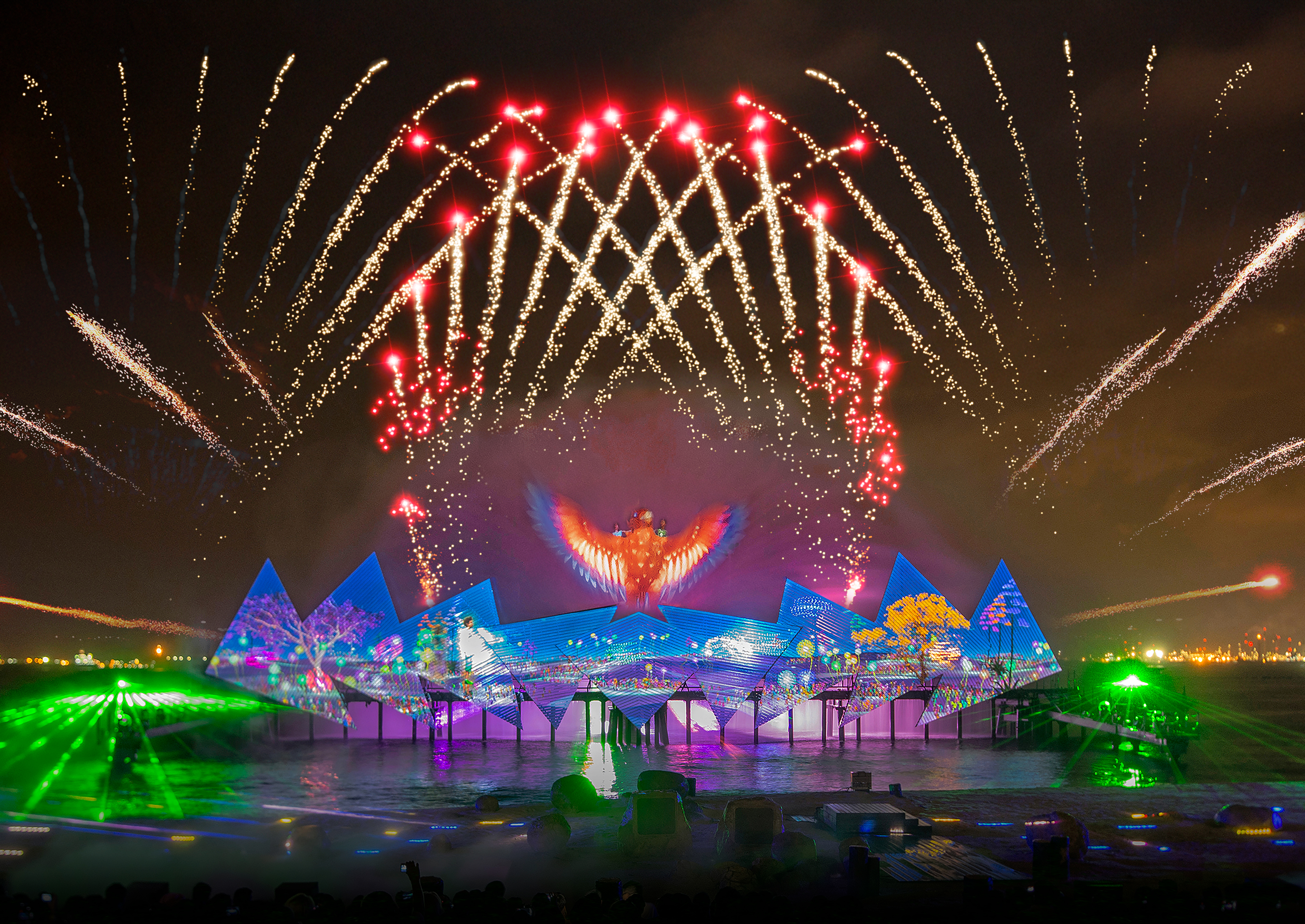 Wings of Time Fireworks Symphony: Spectacular Night Show in Sentosa