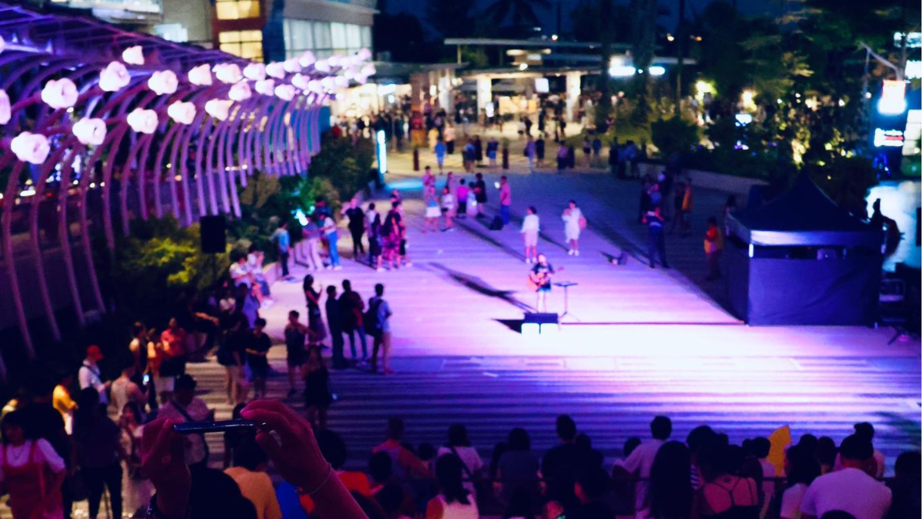 Live Music Performance at Sentosa