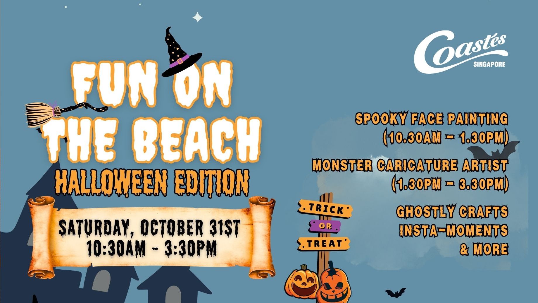 Fun on the Beach Halloween Edition