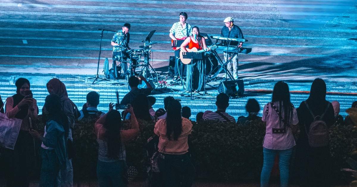 Live Music Performance at Sentosa