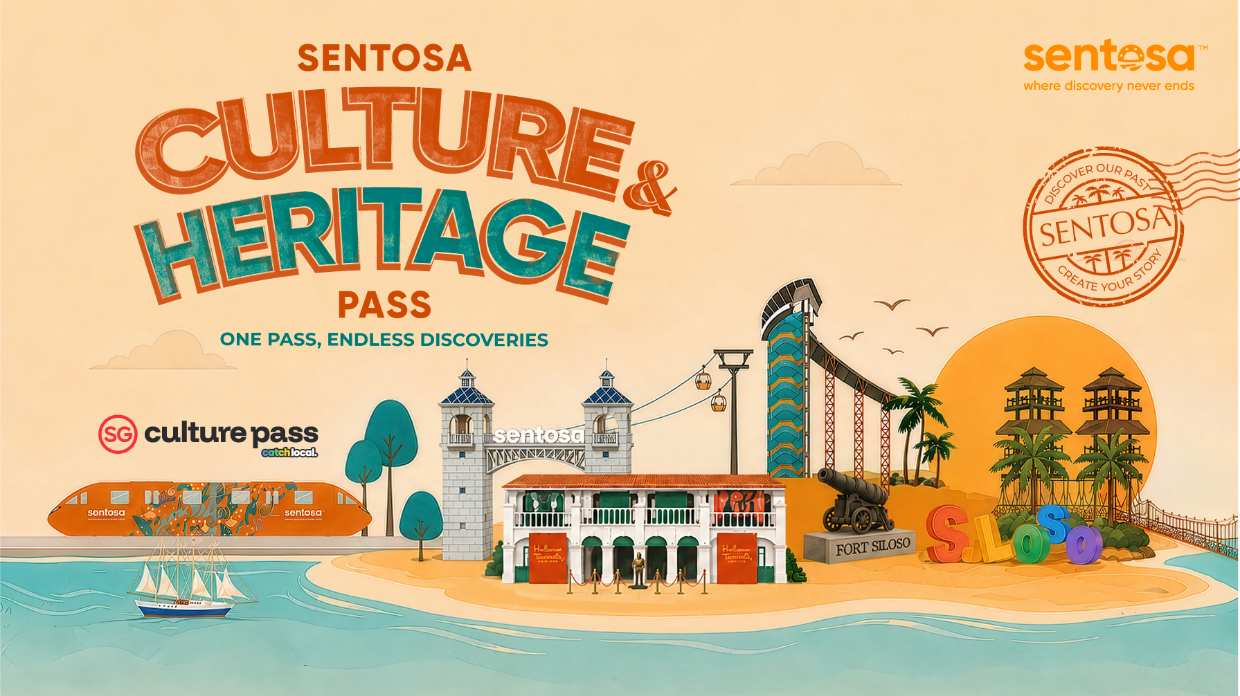 Sentosa Craft Sentosa Culture and Heritage Pass